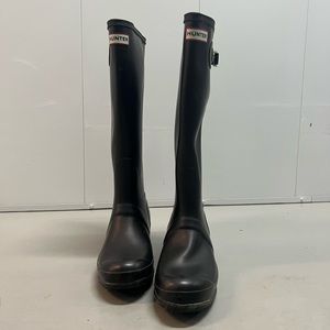 Worn Once! perfect condition- Hunter Women's Original Tall Rain Boots